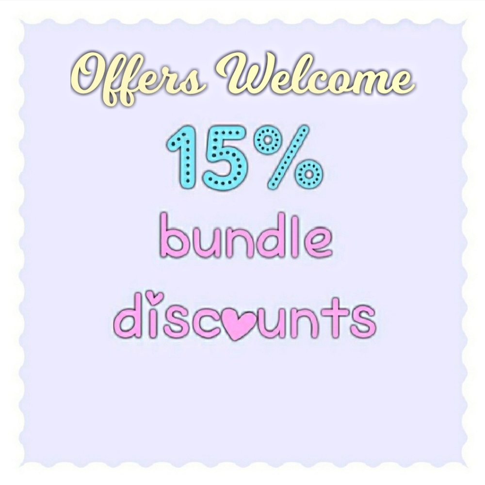 💕Offers Welcome!💕